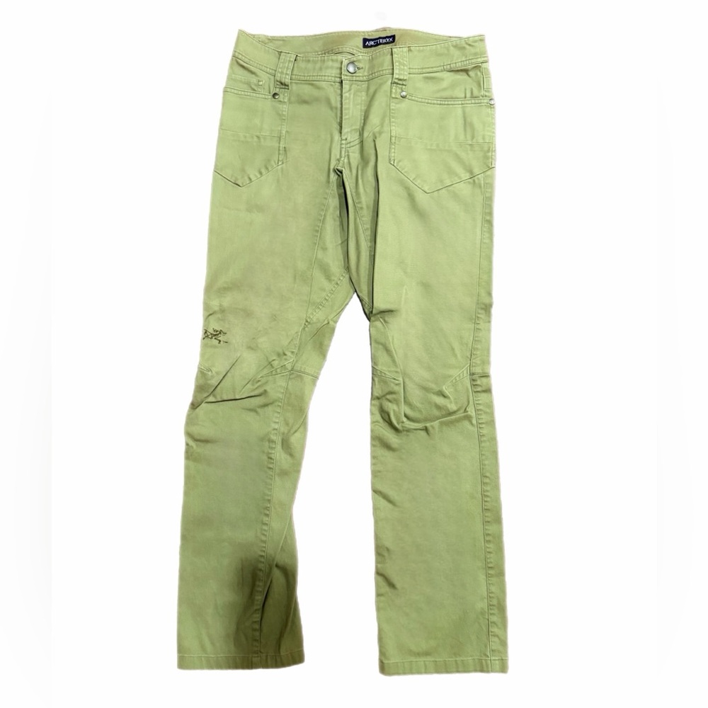 Pants arcteryx women pants green outdoor adventure   size 4